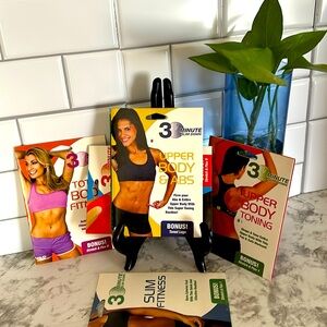 Three Minute Slim down DVDs (6)